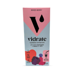 Vidrate Hydration Mixed Berry 12 Sachets