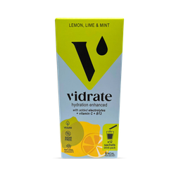 Vidrate Hydration Lemon Lime & Mint 12 Sachets