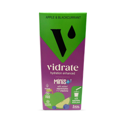 Vidrate Hydration Apple & Blackcurrant Kids Minis 12 Sachets