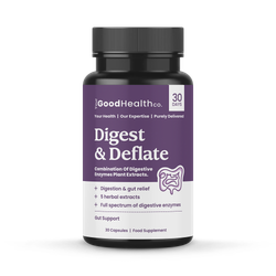 Your Good Health Co Digest and Deflate 30 Capsules
