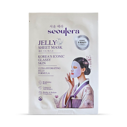 Seoulera Glow Mask Botanical & Vegan Korean Sheet Mask (Pack of 5)