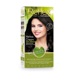 Naturtint Reflex Semi-Permanent Henna Cream Hair Colour 1.0 (Black)