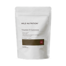 Wild Nutrition Food-Grown Vitamin D Gummies For All Berry 25 µg 60 Gummies