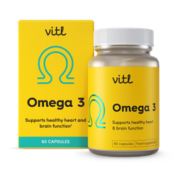 Vitl Omega 3 60Capsules