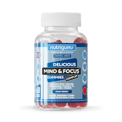 NUTRIGUMS MND & FCS CMPLX 60 G - NUTRIGUMS MIND & FOCUS COMPLEX 60 GUMMIES