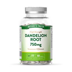 Nature's Truth Dandelion Extract 750mg - 60 Tablets