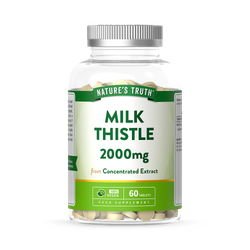 Nature's Truth Milk Thistle 2000mg 60 Tablets