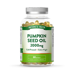 Nature's Truth Pumpkin Seed Oil 2000mg - 60 Softgels