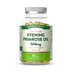 Nature's Truth Evening Primrose Oil 500mg - 60 Softgels 60Softgel