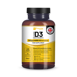 Prowise Healthcare Vitamin D3 4000 IU High Strength I 425 Vegetarian Tablets
