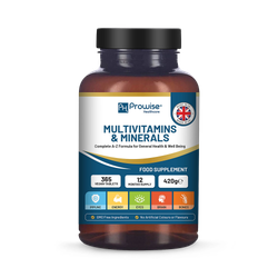 Prowise Healthcare A-Z Multivitamins & Minerals l 365 Vegan Multivitamin Tablets