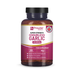 Prowise Healthcare Premium Odourless Garlic Capsules ‚Äì High Strength 45,000mg ‚Äì 200 Softgels