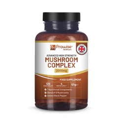 Prowise Healthcare Advanced Mushroom Complex 120 Vegan High Strength Tablets