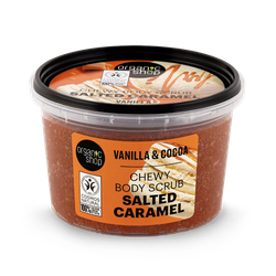 Organic Shop Salted Caramel Chewy Body Scrub Vanilla & Cocoa 250ml