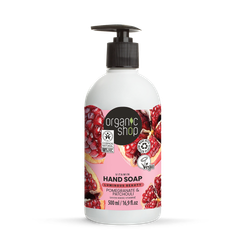 Organic Shop Vitamin Hand Soap Pomegranate & Patchouli 500ml