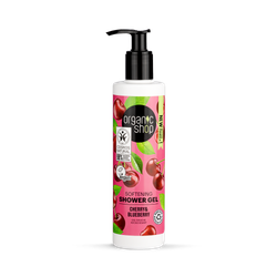Organic Shop Softening Shower Gel Cherry & Blueberry 280ml