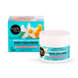 Organic Shop Orange Blossom Perfect Beauty Sleep Solution Night Face Cream 50ml