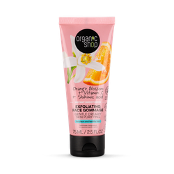 Organic Shop Orange Blossom Instant Smoothness Exfoliating Face Gommage 75ml
