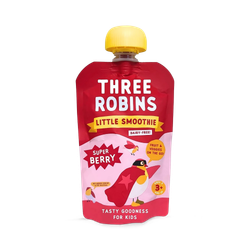 Three Robins Super Berry Little Smoothie 6 x 100g