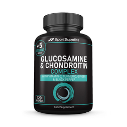 SS Sport Supplies Glucosamine and Chondroitin with Vitamins 120 Capsules