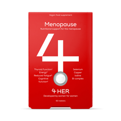 4HER Menopause 60 Tablets Nutritional Support with Red Clover & Sage