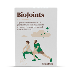 Bionutrica BioJoints - Glucosamine Chondroitin complex with Boswellia Serrata, Turmeric & Hyaluronic Acid, 1300mg 60 tablets