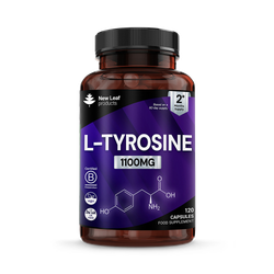New Leaf Products L-Tyrosine Capsules 120 Capsules