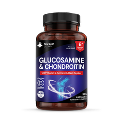 New Leaf Products Glucosamine & Chondroitin Capsules 365 Capsules