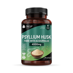 New Leaf Products Psyllium Husk Capsules 365 Capsules