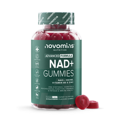 Novomins NAD+ 60 Blackberry Flavour Gummies