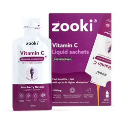 Zooki Liposomal Vitamin C 1,000mg 14 Sachets