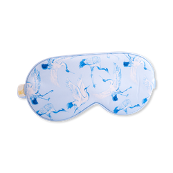 Satin Sleep Mask Cranes