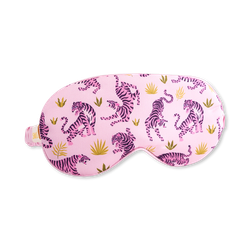 Satin Sleep Mask Pink Tiger
