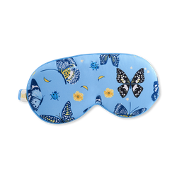 Smug Cloud Padded Satin Sleep Mask Butterflies