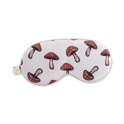 Smug Cloud Padded Satin Sleep Mask Toadstool