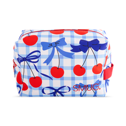 Wash Bag Blue Cherries