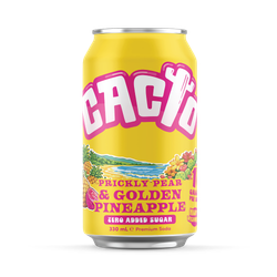 Cacto - Low Sugar Soda Prickly Pear & Pineapple 330 ml