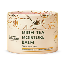 Delhicious Migh-Tea Moisture Skin Recovery Balm - Fragrance Free 140g