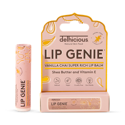 Delhicious Lip Genie Vanilla Chai Super Rich Lip Balm 4.25g
