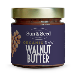 Sun & Seed Organic Raw Walnut Butter 200g