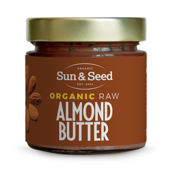 Sun & Seed Organic Raw Almond Butter 200g