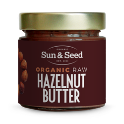 Sun & Seed Organic Raw Hazelnut Butter 200g