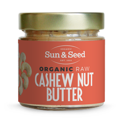 Sun & Seed Organic Raw Cashew Nut Butter 200g