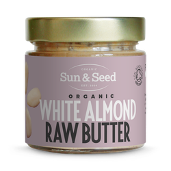 Sun & Seed Organic White Almond Butter 200g