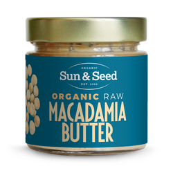 Sun & Seed Organic Raw Macadamia Butter 200g