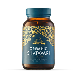 Ayurvediq Organic Shatavari Capsules 120 Capsules