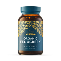 Ayurvediq Organic Fenugreek Capsules 120 Capsules