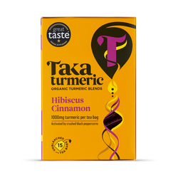 Organic Hibiscus Cinnamon Turmeric Tea - 15 Teabags