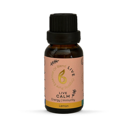 B Calm Energy & Immunity Essential Oil Blend 15ml – Eucalyptus, Lemon & Peppermint – Live Calm