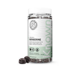Known Nutrition Berberine Grapefruit Flavour 60 Gummies 60Gummy